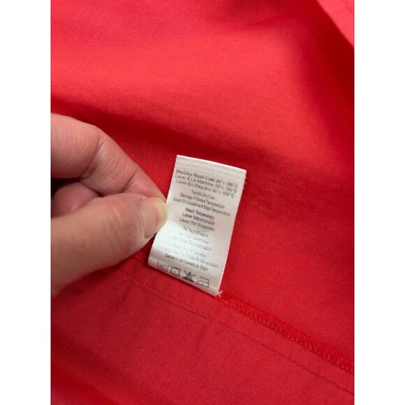 Sundry Evereve The Anywhere Tiered Puff Sleeve Poplin Cotton Dress Womens Size 2 - Picture 5 of 9